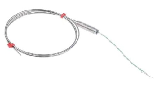Termopara typ K do +1100C 1m kabel 100mm, Stal nierdzewna IEC