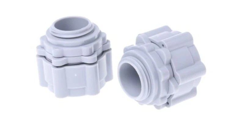 Złącze proste, Nylon 66 20mm IP55 RS PRO