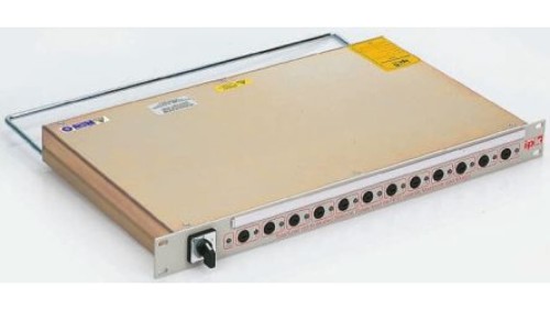 Listwa zasilająca, z bezpiecznikiem, 20 A, 250 V, 12 wtykowa IEC C13