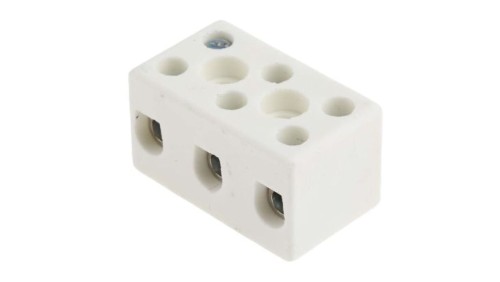 10mm² Złącze wtykowe do druku Biały 3-żyłowe, Wkręcane, 450 V