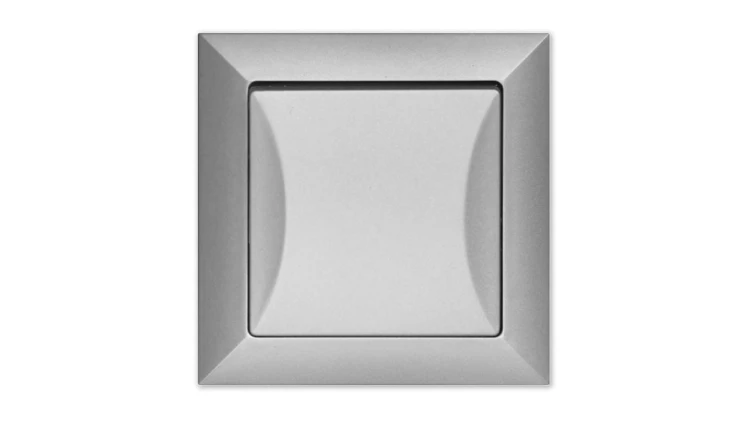 OPAL Wyłącznik krzyżowy srebrny WP-8 Op SR