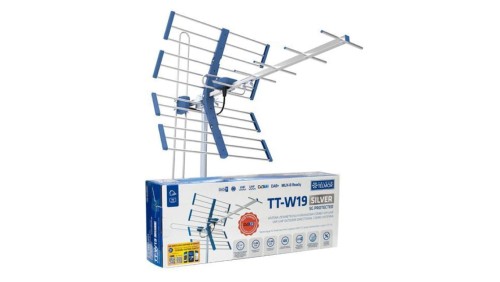 Antena DVB-T2 Telmor TT W19 SILVER COMBO 5G Protected