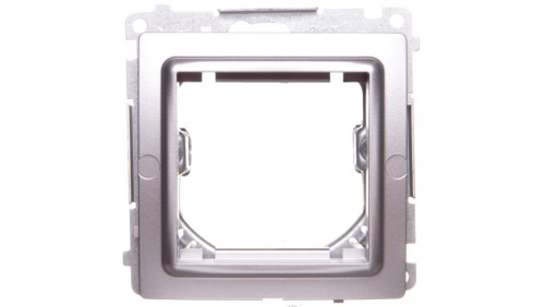 Simon Basic Adapter (przejściówka) na osprzęt standardu 45×45mm srebrny