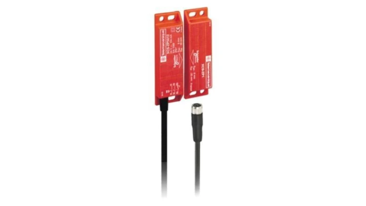 XCSDMP501L01M12 Wyłącznik bezpieczeństwa: magnetyczny XCS, NC + NO x2, IP66