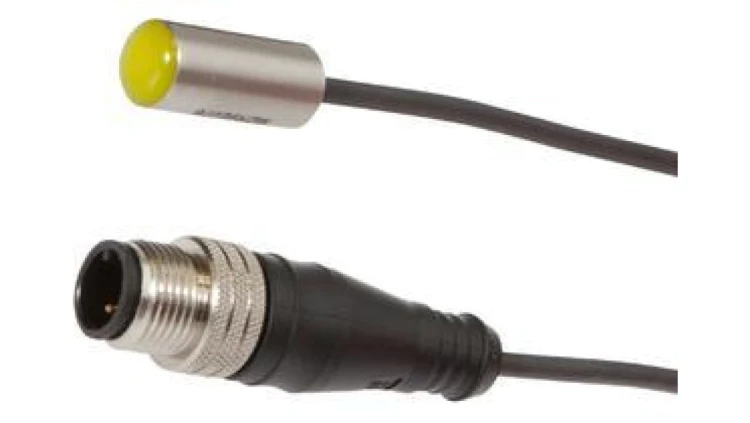 MZR9F001 Czujnik magnetyczny, cylinder, Ø9mm, 10-30V DC, PNP NO, wtyczka kabla M12 4-pin 1m