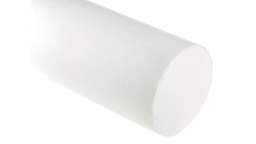 Pręt nylonowy, Ø 100mm x 500mm, kolor: Naturalny
