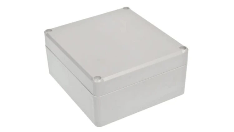 Obudowa ekranowana Szary IK09, IP67 Poliuretan, 125.3 x 115.4 x 58.05mm, RS PRO