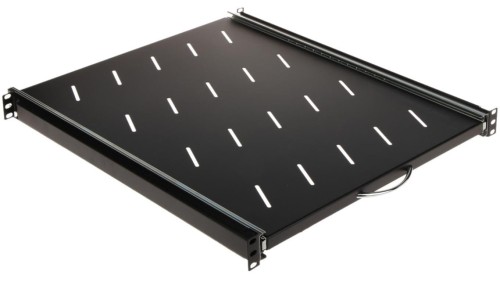 Wysuwana półka do szafy RACK 19cali RSR19-1U-550B