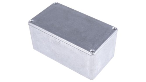 Obudowa ekranowana Srebrny, 114.4 x 63.7 x 55.1mm, RS PRO