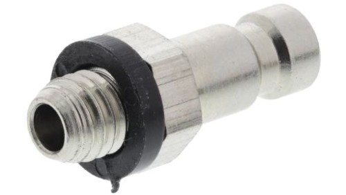 Szybkozłączka pneumatyczna, materiał Mosiądz, złącze Metryczne M5 męskie, RS PRO Rectus 20, Rectus 91, Walther 06-003