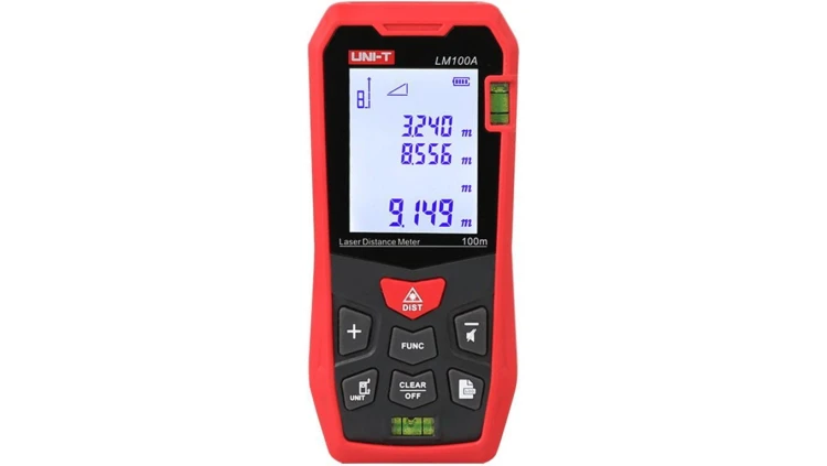 Miernik dystansu uniwersalny dalmierz laserowy 100m UNI-T LM100A