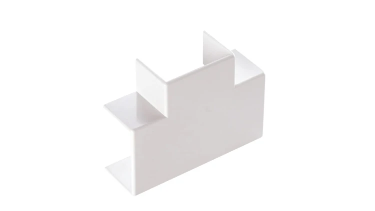 Rozgałęźnik do korytek kablowych typu T 25x17 biały /2szt/ ECT2517B