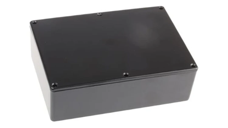 Obudowa ekranowana Czarny IP66 Neopren, 171.9 x 120.9 x 55mm, RS PRO