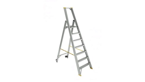Drabina aluminiowa magazynowa jednostronna 1x9 profesjonalna Forte 9309 ALVE