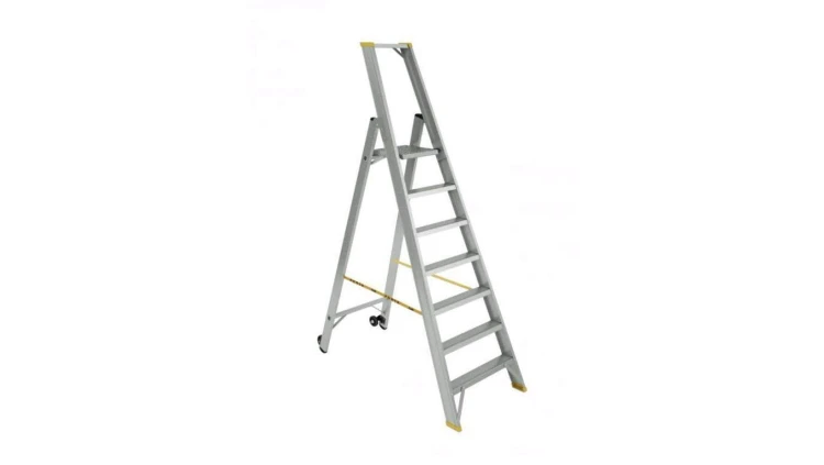 Drabina aluminiowa magazynowa jednostronna 1x9 profesjonalna Forte 9309 ALVE