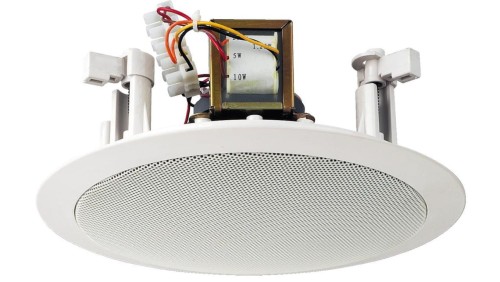 Głośnik sufitowy PA 100V, transformator audio z odczepami mocy 10/5/2.5/1.25W EDL-26