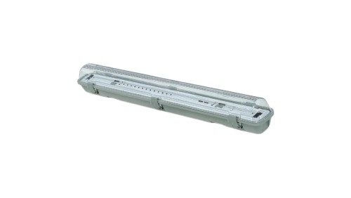 Oprawa sufitowa hermetyczna 1x60cm lampa 230V pusta 1x25W IP65 G13