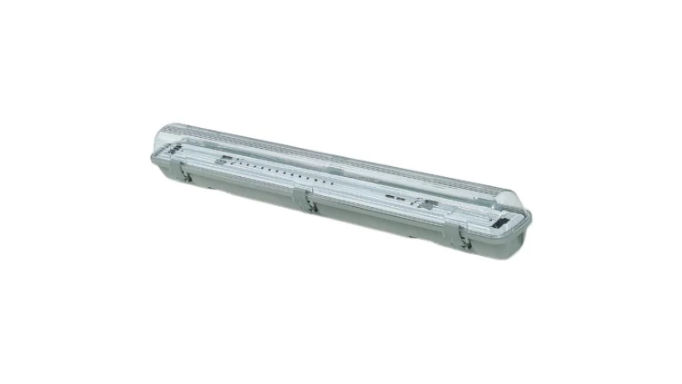 Oprawa sufitowa hermetyczna 1x60cm lampa 230V pusta 1x25W IP65 G13