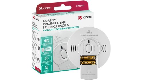 Czujnik czadu i dymu 2w1 Kidde K10SCO