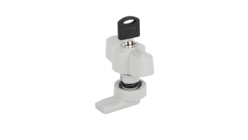 Klamka z zamkiem patentowym do szafki instalacyjnej IP-65 z tworzywa sztucznego 4/M/0007050007210000