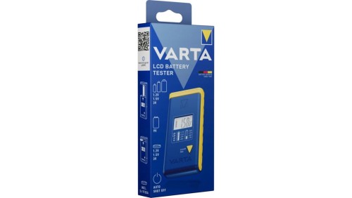 TESTER BATERII Miernik VARTA LCD AAA AA 9V GUZIKOWE