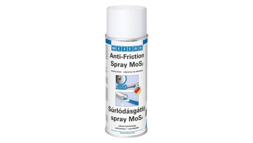 Suchy smar wysokotemperaturowy -200 C do +450 C w sprayu 400ml WEICON