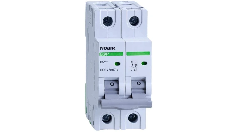 Rozłącznik izolacyjny PV 2P 32A 500V DC EX9IP