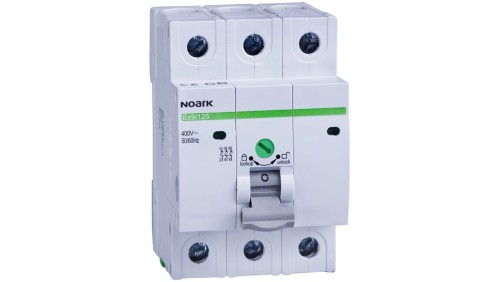 Rozłącznik izolacyjny modułowy 3-fazowy 3-polowy 400V 32A NOARK