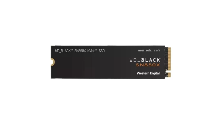 Dysk SSD WD Black SN850X WDS100T2X0E (1 TB M.2 PCIe NVMe 4.0 x4)