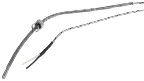 Termopara typ J do +400C 30mm kabel 2m, Stal nierdzewna Zgodność z RoHS