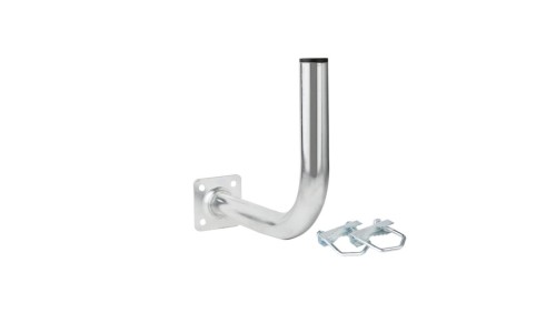 Uchwyt balkonowy 300mm, z cybantami M8, stal, ocynk Extralink L300