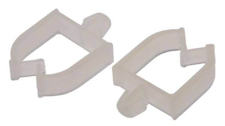 Zacisk kablowy Klamry kablowe, 10.7mm, materiał: Nylon 66, 9.3 x 4 x 13.4mm, RS PRO