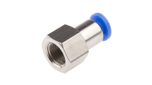 Adapter gwintowany prosty gwint – rura, 10 barów