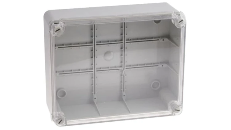 Obudowa Szary IP55, 210 x 95 x 260mm, RS PRO
