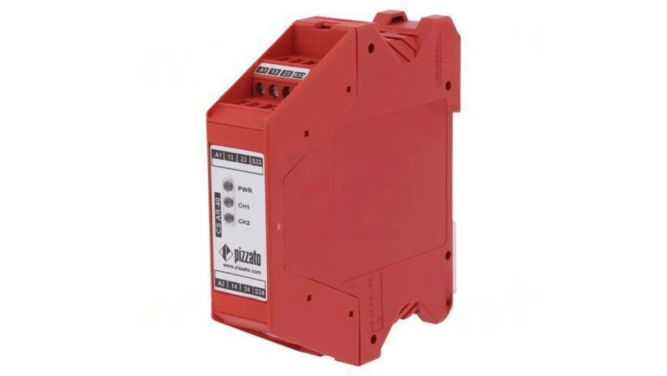 CS-AR-40V024 Moduł typu przekaźnik bezpieczeństwa Uzas 24V AC/DC na szynę DIN CS