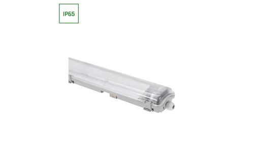 LIMEA LED TUBE SLIM HERMETYK G13 2x150 250V IP65 1610x90x63 mm SZARY