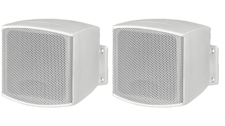 Para miniaturowych kolumn głośnikowych PA 100V lub 8Om 20W PA EUL-26/WS