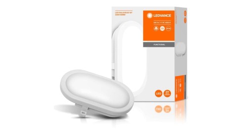 Lampa Ścienna LED 11W 4000K IP54 Hermetyczna Zewnętrzna Biała BULKHEAD LEDVANCE