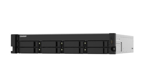 QNAP TS-832PXU-RP-4G 8-zatokowy serwer NAS, ARM, 4GB RAM, 2x 10GbE SFP+, 2x 2,5GbE RJ-45, RP, RACK