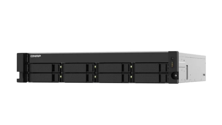 QNAP TS-832PXU-RP-4G 8-zatokowy serwer NAS, ARM, 4GB RAM, 2x 10GbE SFP+, 2x 2,5GbE RJ-45, RP, RACK