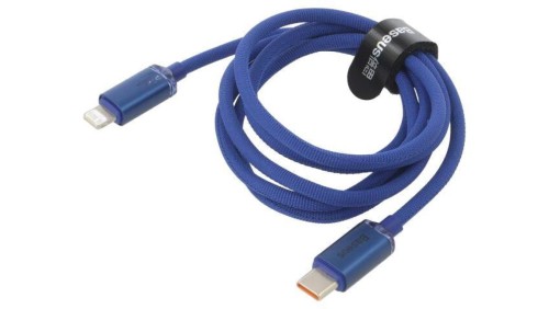 Kabel USB 2.0 Apple Lightning wtyk - USB C wtyk 1,2m niebieski CAJY000203