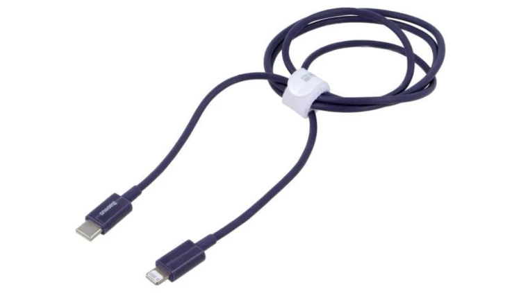 Kabel High Speed, USB 2.0 Apple Lightning wtyk - USB C wtyk 1m CAYS001505