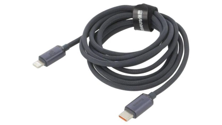 Kabel USB 2.0 Apple Lightning wtyk - USB C wtyk 2m czarny 20W CAJY000301