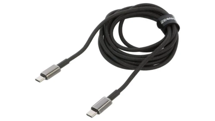 Kabel High Speed, USB 2.0 USB C wtyk z obu stron 2m czarny CATWJ-A01