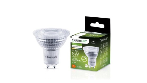 Żarówka LED GU10 8W = 80W 650lm 4000K Neutralna Reflektor 36 Ściemnialna Lumiled