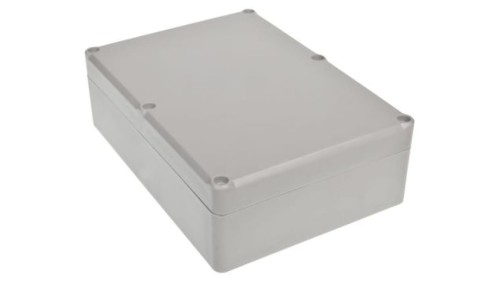 Obudowa ekranowana Szary IK09, IP65 Silikon, 176.8 x 125.95 x 56.65mm, RS PRO