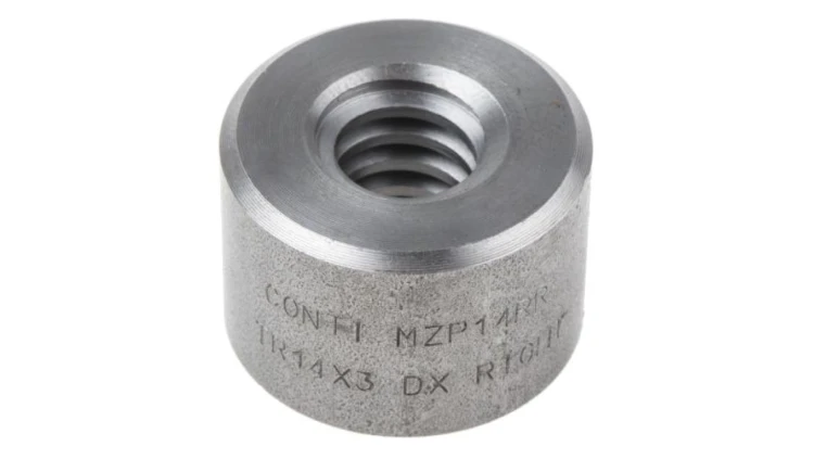 Nakrętka okrągła Cylindryczne 3mm 14mm 30mm 21mm RS PRO