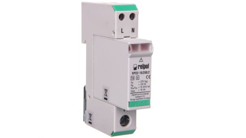Ogranicznik Typ T3 2P 10kA 0,9kV 275/350V AC/DC RPD2-10/280/2 2612917