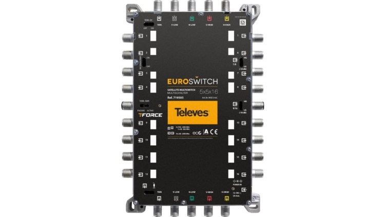 EuroSwitch Televes 5x5x16 ref. 719505