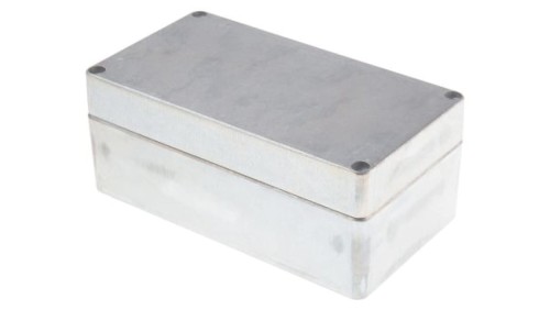 Obudowa Srebrny IP66 Neopren, 200 x 120 x 91mm, RS PRO
